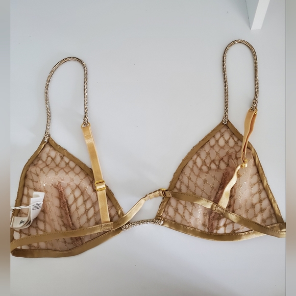 For Love and Lemons Glitter Bralette BNWT (M) - Picture 6 of 10